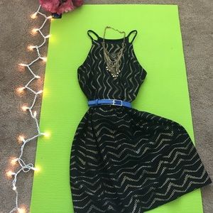 ✨Gold & Black Vegas Dress✨